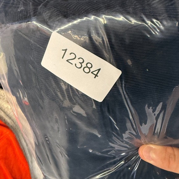 Polo Ralph Lauren Pants Mens 34x32 (33x30) Navy Corduroy Trousers Classic Fit - Picture 5 of 11